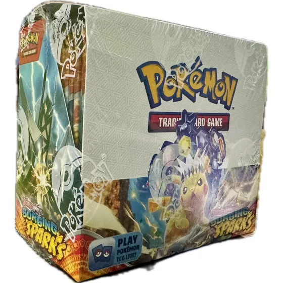 Surging Sparks Booster Box Ingles/español Pokemon Tcg Idioma Español Chispas