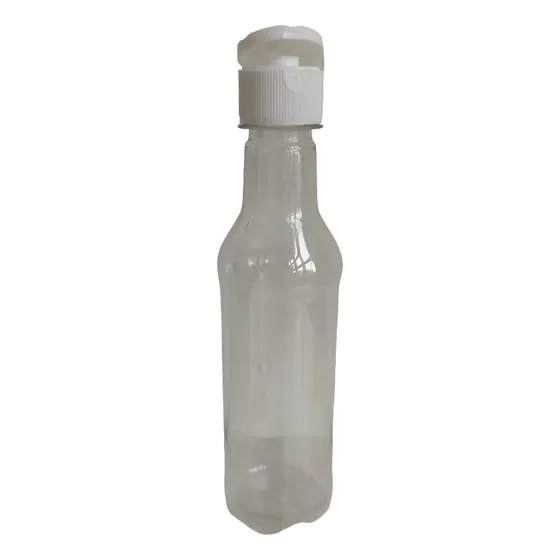Envase 150 Cc Pet Tipo Salsa Inglesa Tapa Flip Top