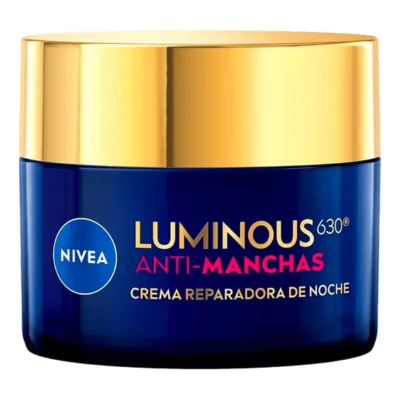 Nivea Luminous 630 Crema Antimanchas Noche Reparadora X 50ml
