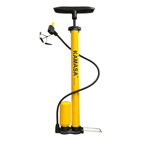 Bombín De Pie Profesional Multiuso Bicicleta/balones Kamasa