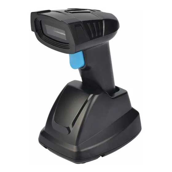 Lector de Código de Barras con Soporte Gadnic CODBAR04 USB 2D 5V negro Inalámbrico Recargable
