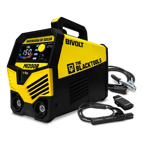 Maquina De Solda Inversora Eletrica Mma/tig Eletrodo Bivolt