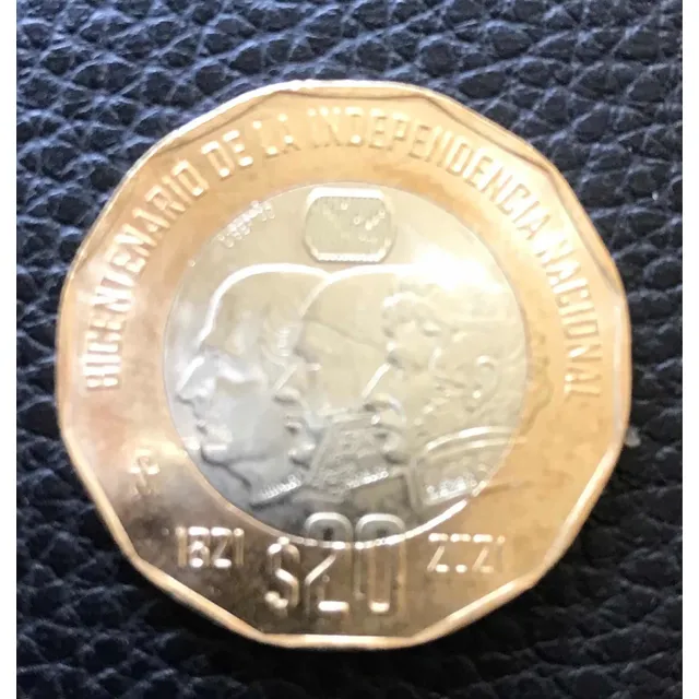2 Monedasbicentenario 2021 20 Pesos Hidalgo Morelos Guerrero