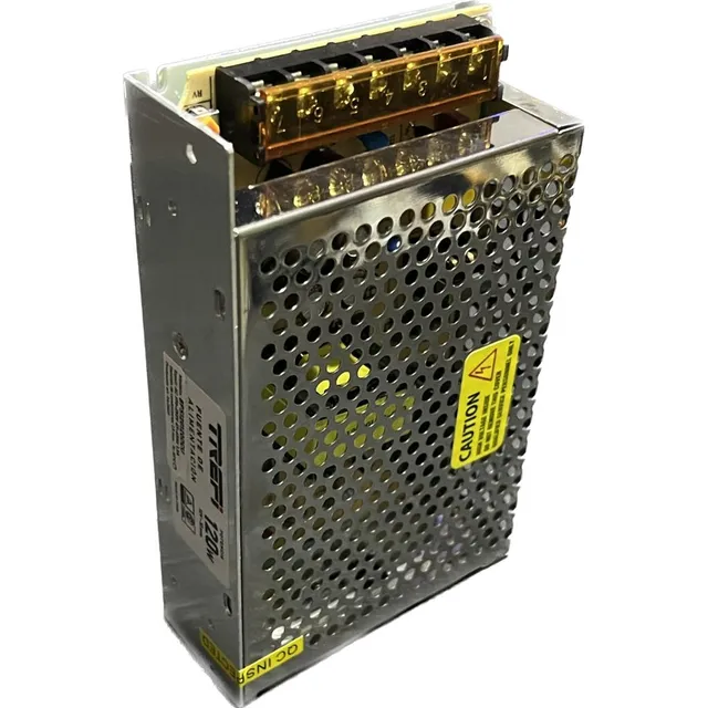 Fuente Switching De Alimentacion Metalica 12v 10a Led 120w
