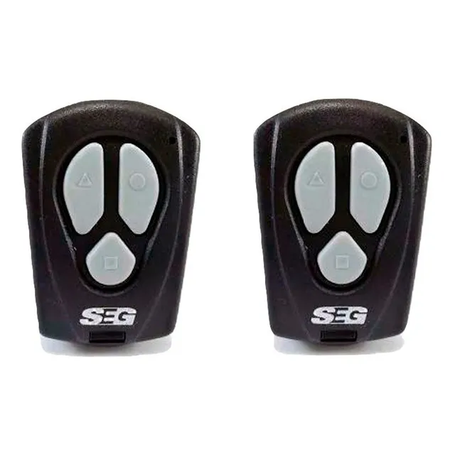Control Remoto Seg 3 Botones Para Motor De Porton 2 Unidades