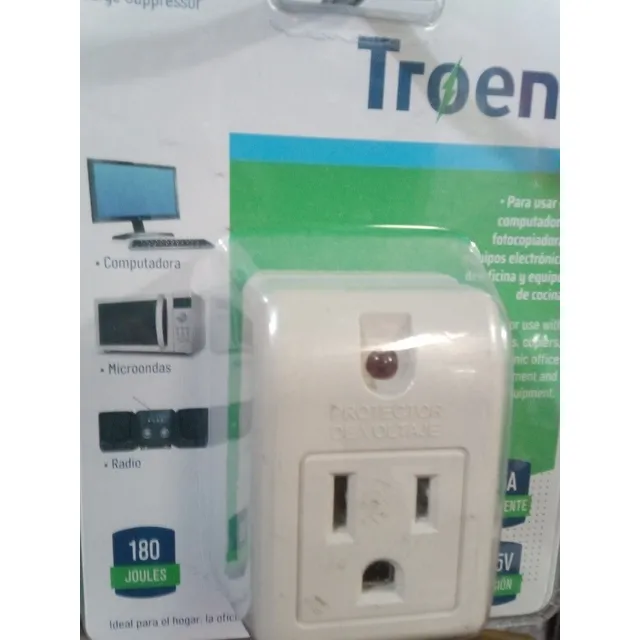 Protector De Voltajes Supresor De Picos  125voltios 15amp