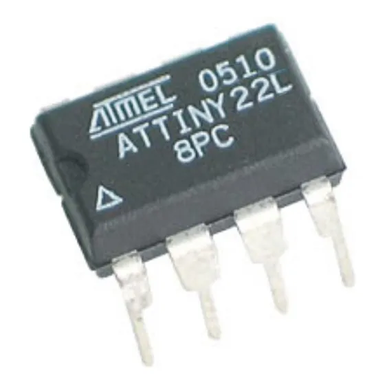 Attiny22 Atmel Avr 2k Flash 128ram Altern Attiny85 Arduino