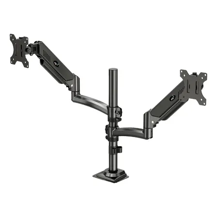 Suporte De Mesa Articulado Duplo,17-35 , Fh160l, ELG Preto