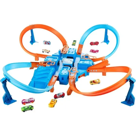 Hot Wheels Set De Pista Criss Cross Crash