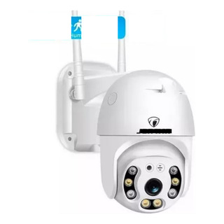 Camera Ip Giratória Wifi Externa Cor Branca - Jt-a6 Camera Ip Giratória Wifi Externa Cor Branca - Jt-a6