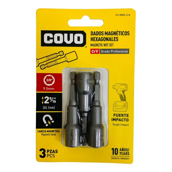 Dados Magnéticos Hexagonales 3/8 Covo