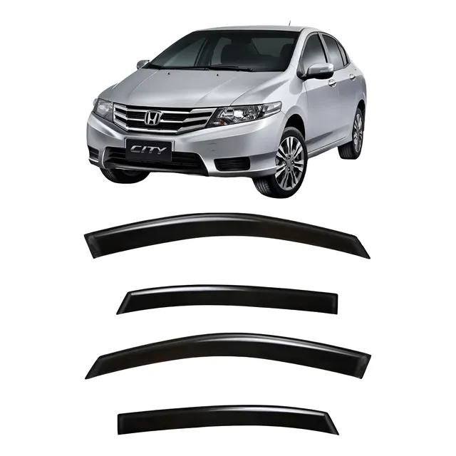 Calha De Chuva Defletor Honda City 2009 A 2014 4 Portas Jogo