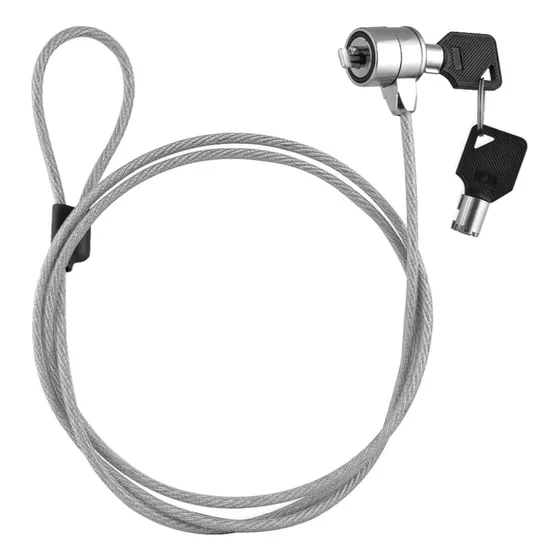 Cable De Seguridad Con Llave Para Laptop 1.8m  Xta-111