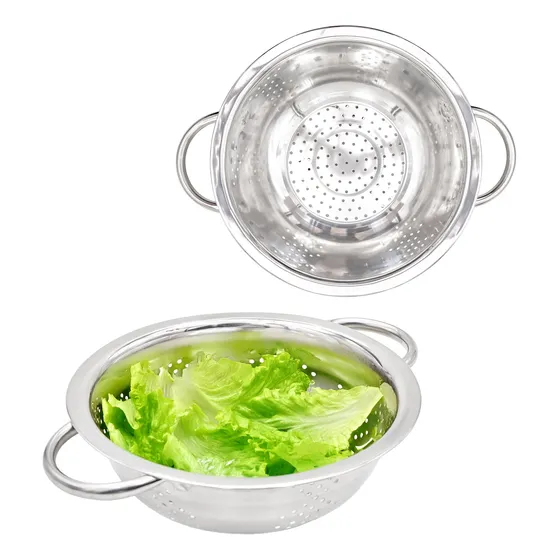 Colador Patagonia Home Cola Pasta Acero 21cm 7cm