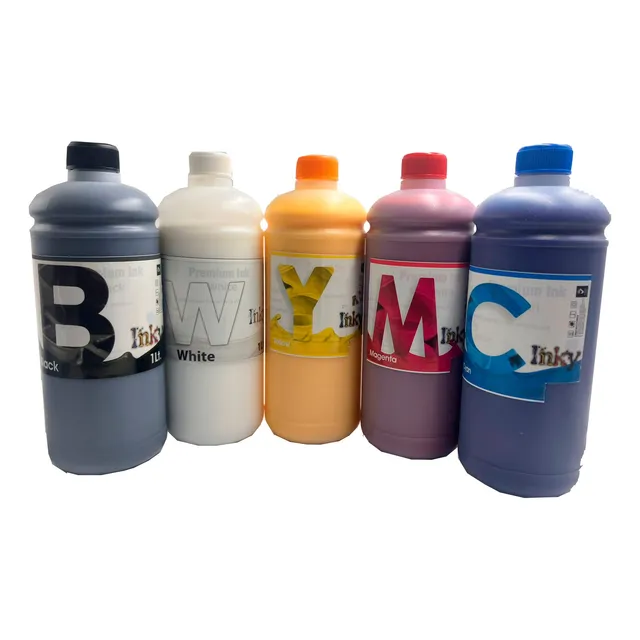 Kit Tinta Dtf  500ml Para Xp600/4720/i3200/l1800 Bk C M Y-w