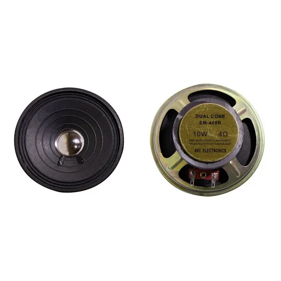Parlante 4 Pulgadas Avc Em-408r 10 Watts 4 Ohms
