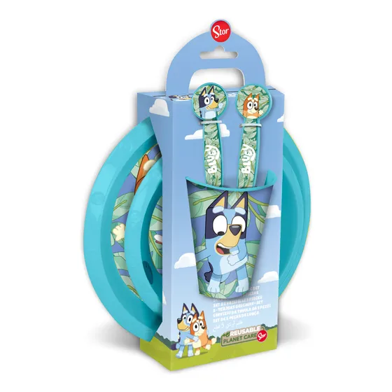 Stor 5 Pcs Set En Caja De Bluey