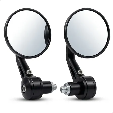 Retrovisor Ponta Guidão Universal Café Racer Bobber