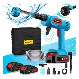 Lavadora Portátil Sem Fio 300w 2 Baterias Com Maleta