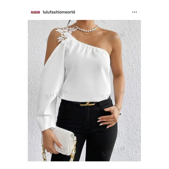 Blusas Camisa Manga Larga Para Dama Shein
