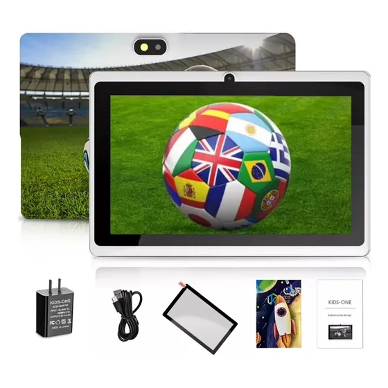 Tablet con funda Beyisoon 7" 16GB color balon mundial