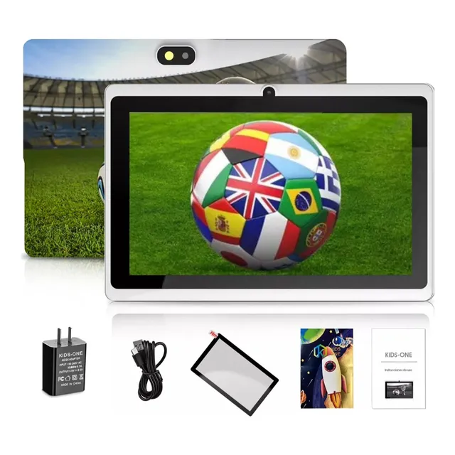 Tablet con funda Beyisoon 7" 16GB color balon mundial