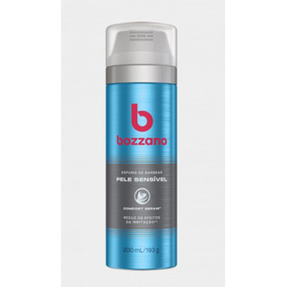 Espuma De Barbear Bozzano Pele Sensível 200ml Espuma De Barbear Bozzano Pele Sensível 200ml