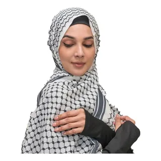 Bufanda Palestina Arab Keffiyeh Soft Hijab Bandana 70,87 X 2 Bufanda Palestina Arab Keffiyeh Soft Hijab Bandana 70,87 X 2