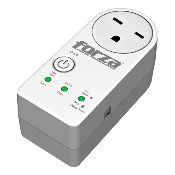 Protector De Voltaje 220v 3300w Forza Fvp-3302b Circuit Shop
