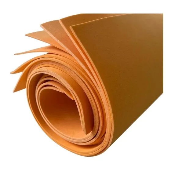 Placa De Eva 40x60 - 10 Folhas Laranja