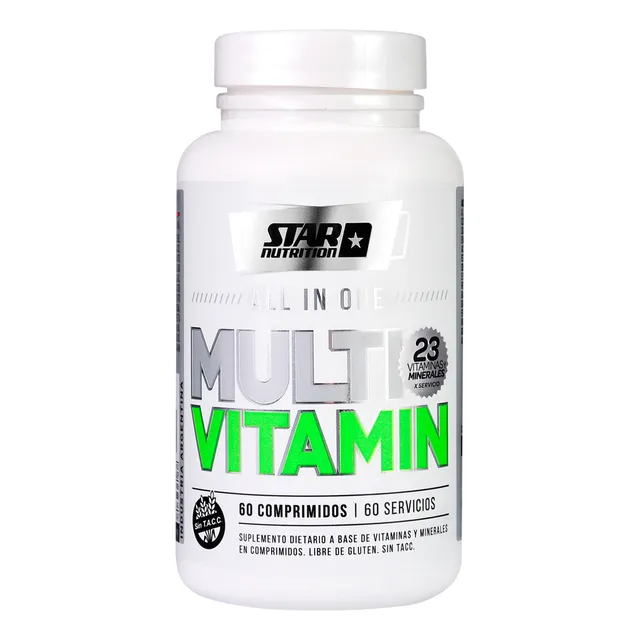 Star Nutrition All In One Multi Vitamin Suplemento X 60c 3c