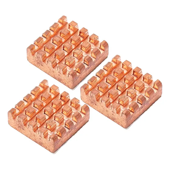Oumefar Disipador Calor Cobre Enfriador 8 Uds Buena Larga