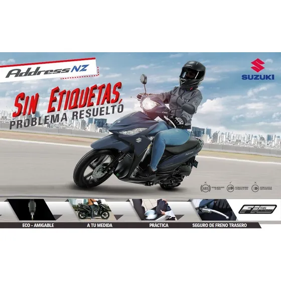 Suzuki Address Nz Modelo 2025