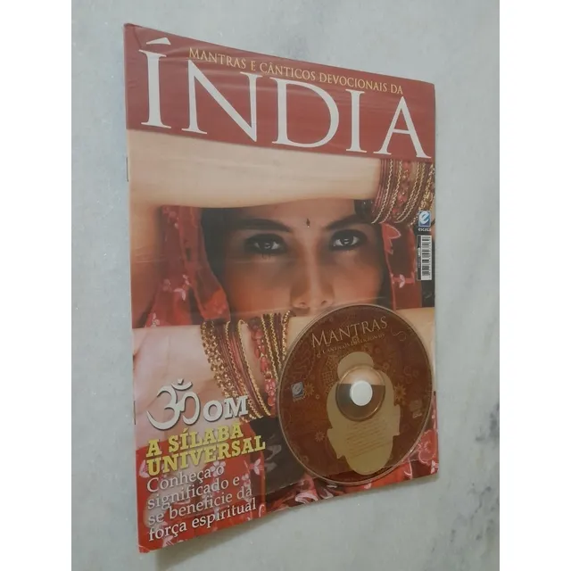 Índia - Mantras E Cânticos Devocionais ( Revista E Cd )