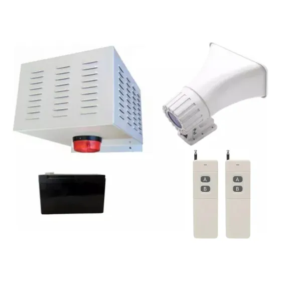 Alarma 30 Watts Máxima Potencia + 2 Controles Largo Alcance