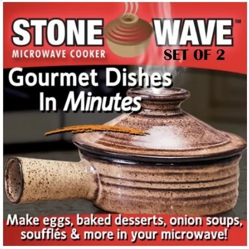Telebrands Stone Wave Cocina Para Microonda 2 Unidade