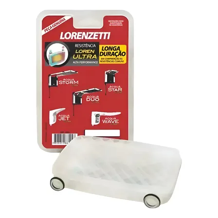 Resistencia Chuveiro Lorenzetti Acqua Duo Ultra 220v 7800w Branco