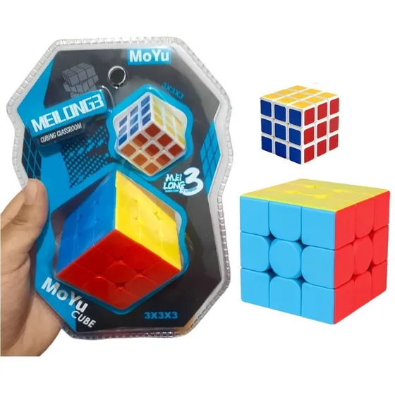 Cubo Magico 2 Piezas Moyu Alta Velocidad 3x3