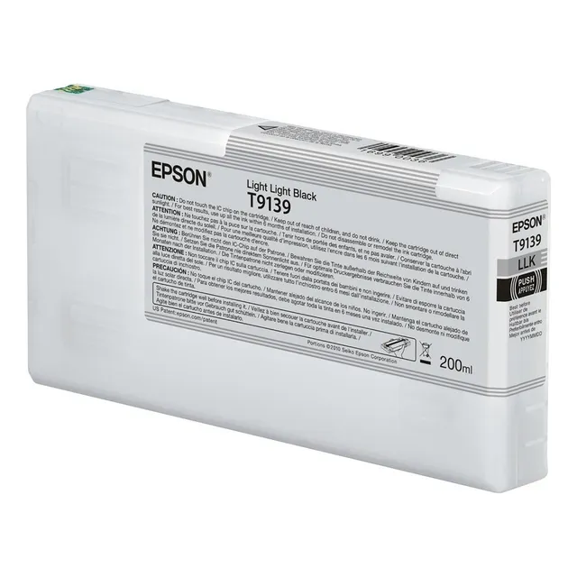 Cartucho Epson Ultrachrome Hd T913 Negro Claro Claro 200ml