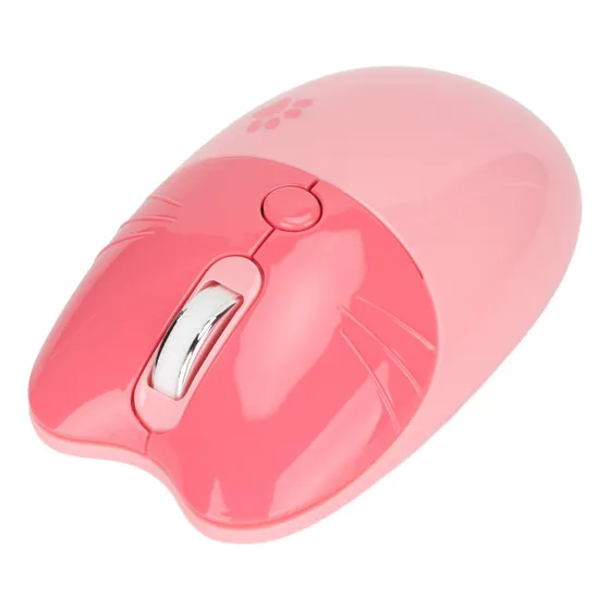 Mouse De Computador Sem Fio Bonito Gato Dos Desenhos Animado