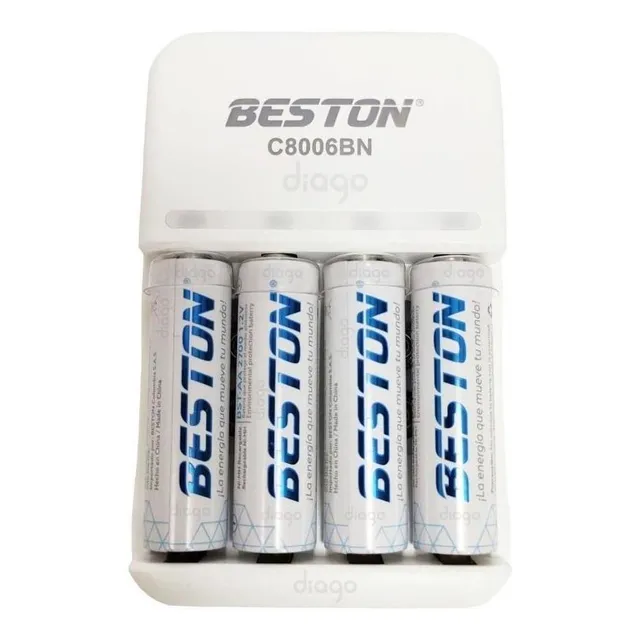 Baterías Pilas Recargables Aa 2700 Mah Beston