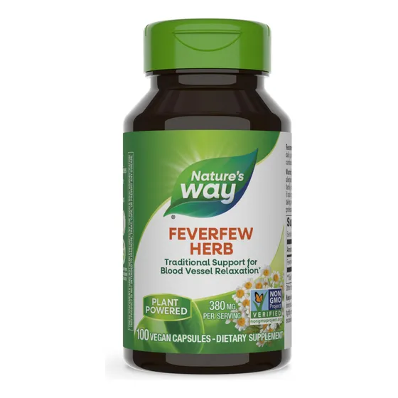 Suplemento De Hierba De Matricaria Nature's Way, 380 Mg, 100