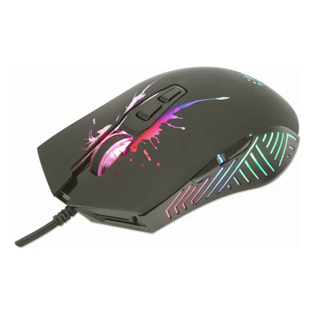 Manhattan 190220 Mouse Gaming Óptico Cableado Usb Con