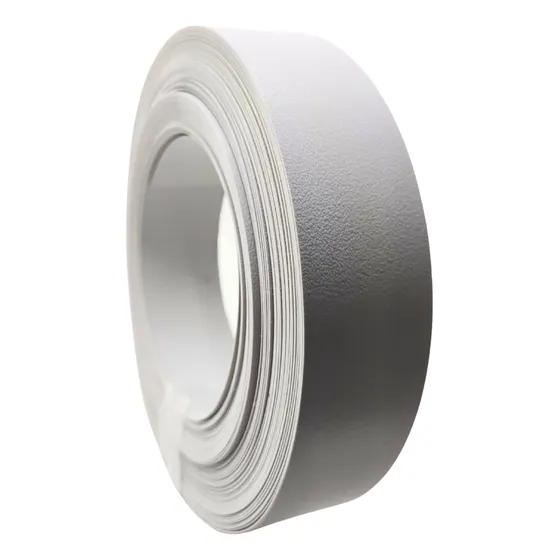 Fita De Borda Cinza Cristal/platina Tx 15mm Rolo Com 20mts