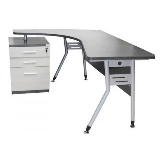 Escritorio Oficina Modular Ejecutivo Lazzio Mdf Arturito