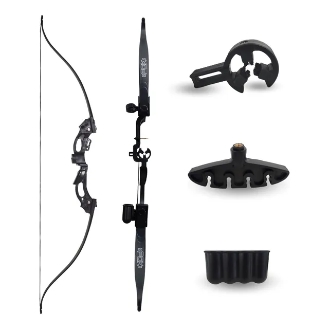Arco Recurvo Fox Ares Bow Negro 20 Lb P.