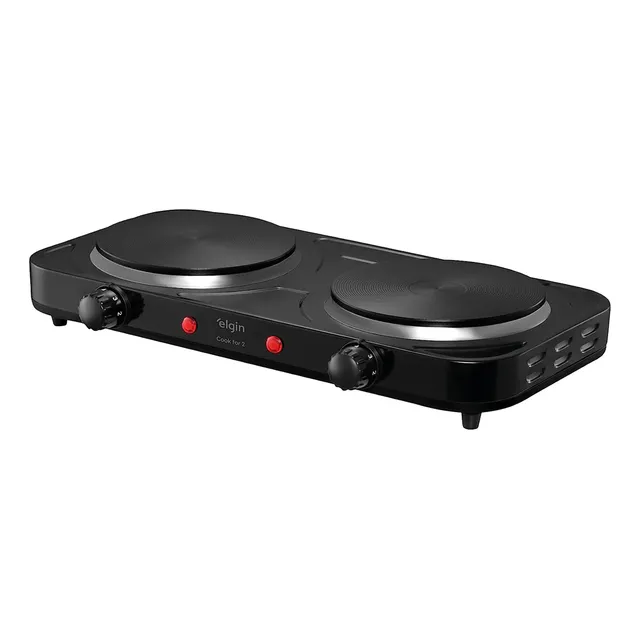 Fogão Cooktop Elétrico Portátil 2 Bocas De Indução Elgin