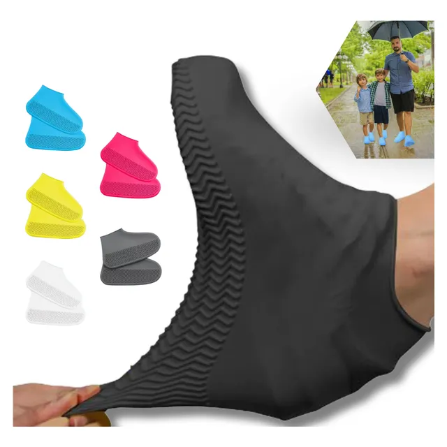 Capa Chuva Sapato Tênis Silicone Calçado Moto Protetor