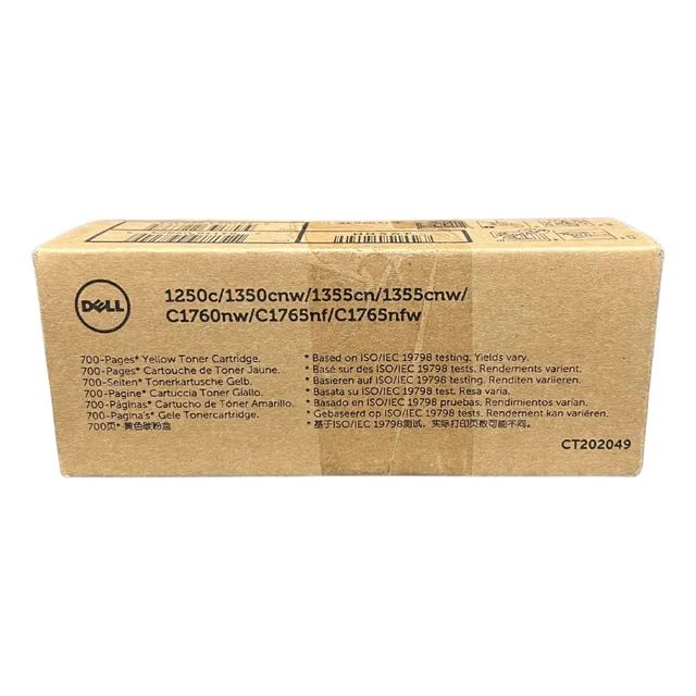 Toner Original Dell 1250 / 1350 / 1355 Amarillo 5m1vr
