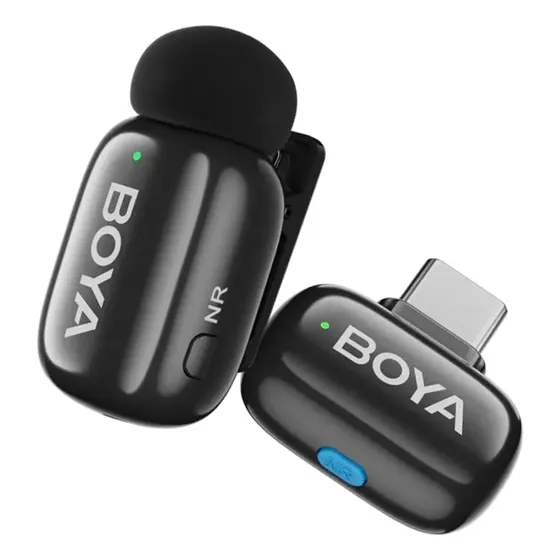 Micrófono Inalámbrico Celular Boya Mini Usbc Cambio De Voz IA | MercadoLibre
